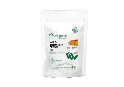 [BRSWGFT4AQCR4ELO] Kerala Naturals Wild Turmeric/Kasthuri Manjal/Haldi/curcuma aromatica Powder 100gm