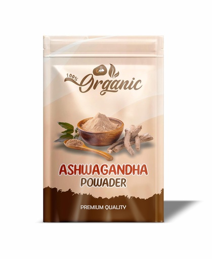 [BRSRAHYZOYCQ4HYU] Organic Ashwagandha Powder 50gm | 100% Natural and Organic Ashwagandha Root Powder | Supports Stress Relief, Energy, and Immune System | Ayurvedic Herbal Supplement