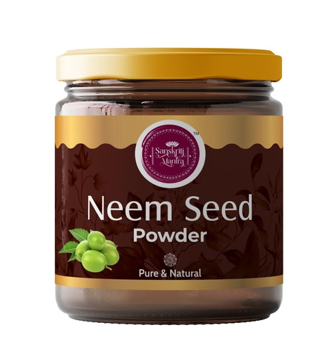 [BRSRYZD6CN5WEEQ6] Neem Seed Powder (Nimbodi)| 100 Gm | for Acne Care Skin Purifying Face Pack | Herbal Powder for Face Pack & Beauty Care Routine | Herbal Skin Care