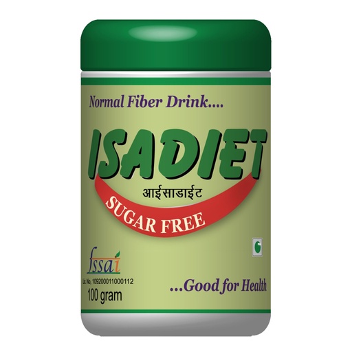 [BRSROAL7CAHG2EI3] Isadiet Sugar Free Powder for Constipation Relief & Gut Health (90 g)