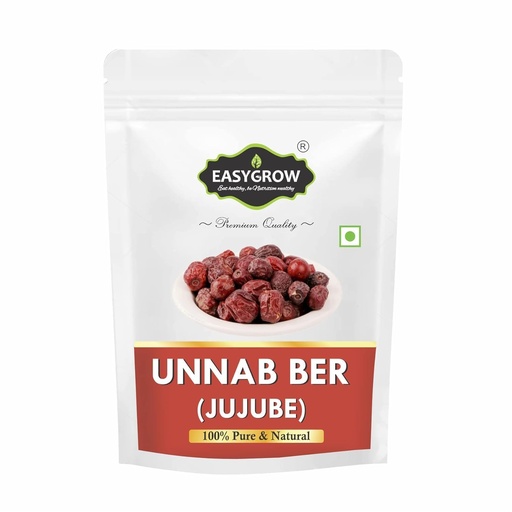[BRSW2CA7AR4GYELU] Easygrow Unnab Ber Red | Unnab Ber Red Dry | - (400 GM)