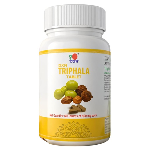 [BRSRGC35CIMA4CTO] DXN Triphala Ayurvedic Tablet, 500 mg Each, 60 Tablets