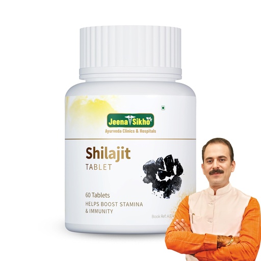 [BRSRAAYBOJ7AYFI2] Jeena Sikho Shilajit | 100% Herbal Supplement For Strength, Stamina and Power | Helps In Muscle Recovery | Ayurvedic Supplement For Men, 60 Tablets