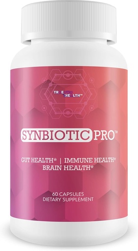 [BRSROGICCIGR63AZ] Synbiotic Pro - Our Best Daily Synbiotic Probiotics & Prebiotic - Gut Health - GI Synbiotics Probiotics - Pro Synbiotic Probiotic Plus Prebiotic & Immune Support Vitamins - Synbiotics for Women & Men