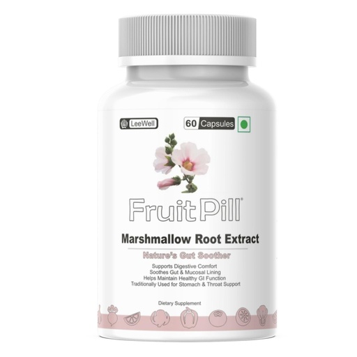 [BRSRYYAHOIGRM3AZ] (LeeWell) Marshmallow Root Extract Supplement - 60 Capsules
