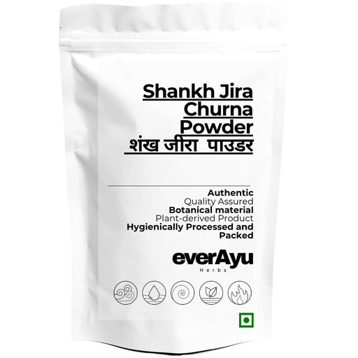 [BRSRGAQ7AFYBAYLF] Shankh Jira Churna 100gm – Shankh Jeera Powder | Pure Herbal Shankh Jeera | Traditional Ayurvedic Churna for Digestive Wellness | 100gm Powder