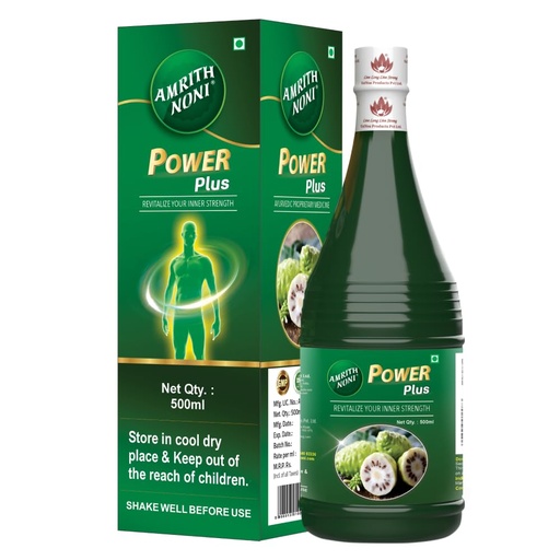 [BRSW2HA3BYCBQ3DP] Amrith Noni Power Plus Juice | Ayurvedic Herbal Wellness Drink | Traditional Herbal Blend for Daily Routine | Natural Botanical Beverage | Plant-Based Wellness Tonic (500ml) (Pack of 1)