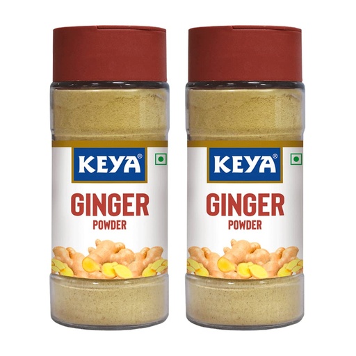 [BRSWGHQOA4MRGHTX] Keya Ginger Powder 40g | All-Natural and Dried |Instant ginger Powder | No Additives, Preservatives | Pack of 2