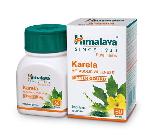 [BRSWIGD6BYBQOYDK] Himalaya Wellness Pure Herbs Karela Metabolic Wellness - 60 Tablets