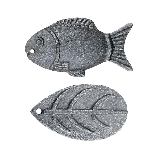 [BRSREAA2BUPGCETG] Iron Leaf & Fish Combo | Natural Iron Boost for Cooking | Reusable & Food-Safe Kitchen Tool | Supports Daily Iron Intake | Healthy Cooking Aid for Adults & Children