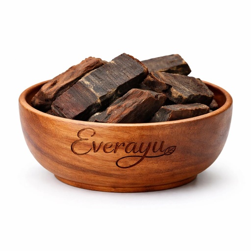 [BRSRGBTQOANA2YDK] Black Agar Whole 100gm – Agar/Oudh Wood (Aquilaria agallocha) | Natural Resinous Wood Chips | Aromatic Premium Grade