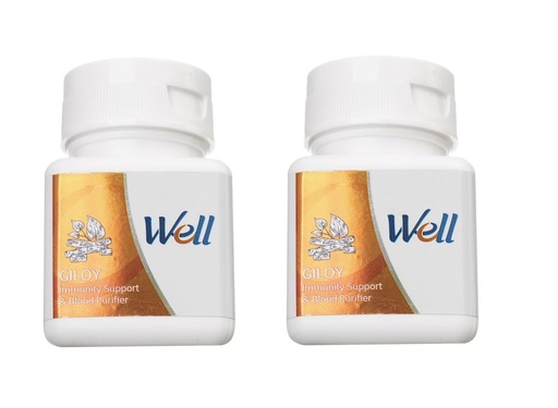 [BRSROFD7OFYGKCDV] Well Giloy- 60N (Pack of 2)