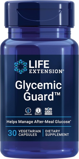 [BRSWGZ3RBMMQA2DZ] Life Extension Glycemic GuardTM, Clove Extract, Maqui Berry (Aristotelia chilensis), hilft bereits gesunden glykämischen Gleichgewicht, Vegetarisch, Glutenfrei, 1-Daily, Non-GMO, 30 Kapseln