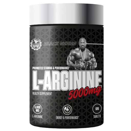 [BRSRMAYQCQBB4GY2] Dexter Jackson Signature Series Black Series L-Arginine - 5000Mg | Health Supplement | 30 Servings, 120 Tablets