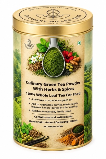 [BRSRYZQ5DIAREEL4] Culinary Whole Leaf Green Tea Powder