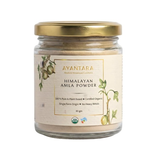 [BRSREBQOBV4GOGY7] Ayantara Himalayan Amla Powder - 80g | 100% Organic