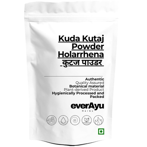 [BRSRGAQNBYOQGAD2] Kuda/Kutaj Powder 100gm – Holarrhena Antidysenterica | Pure & Natural Herbal Bark Powder