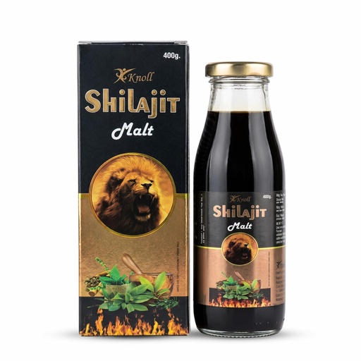 [BRSRY2T2OAHA2YDU] Knoll Shilajit Malt 400g | Ayurvedic Herbal Malt | With Shilajit, Ashwagandha, Shatavari & Amla | Premium Glass Bottle | Daily Wellness Supplement Smooth & Easy-to-Consume Malt