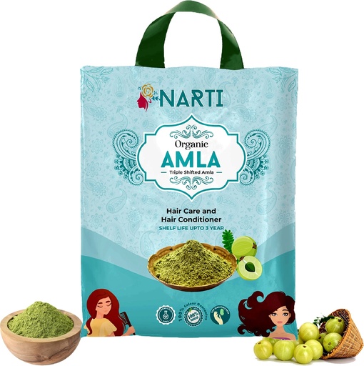 [BRSRMCT6B4PWCCQ6] NARTI Organic amla powder for hair care 1 kg | amla powder for hair growth 500g + 500 gm | amla powder for hair fall 1kg