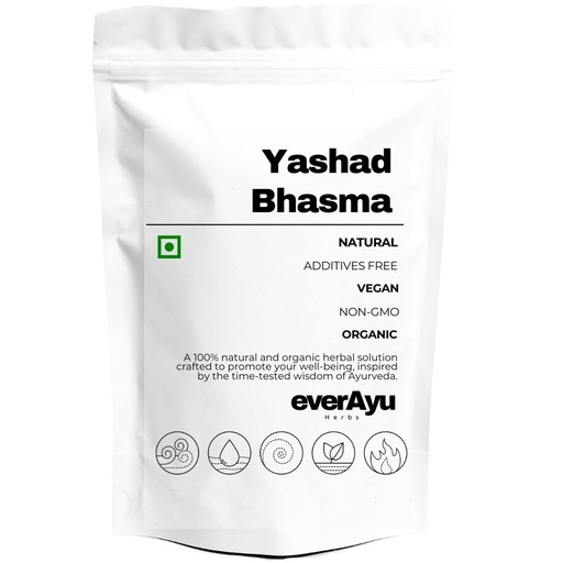 [BRSRGA32CAAQGHTO] Yashad Bhasma 100gm – Jasad Bhasma | यशद भस्म | Ayurvedic Zinc Calx (Purified Form) | Traditional Ayurvedic Mineral Preparation
