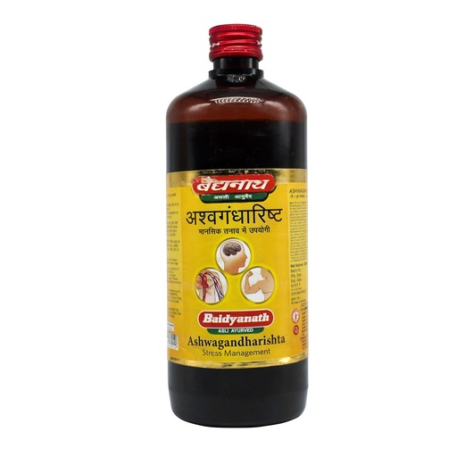 [BRSWG2TRCEMGGF3D] Baidyanath Jhansi Ayurvedic Ashwagandharishta, 450 Ml
