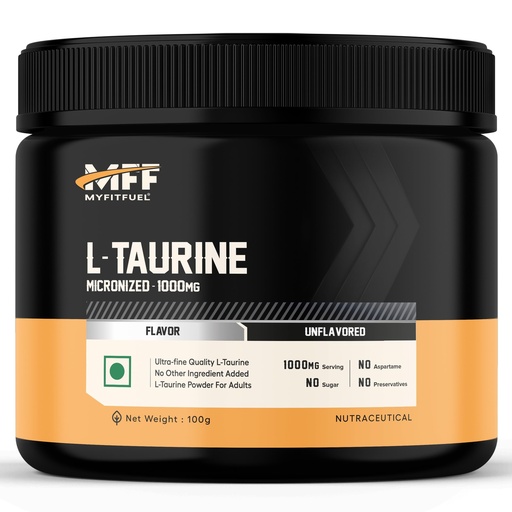 [BRSWGHQBO4OQ2DL5] MyFitFuel L-Taurine (100 gm) Unflavoured