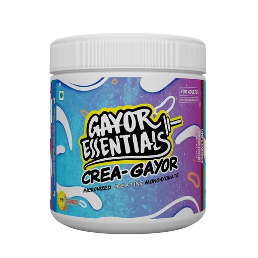 [BRSW2BQZDIFR42Q7] Crea-Gayor Micronized Creatine Monohydrate (Unflavoured,100g)
