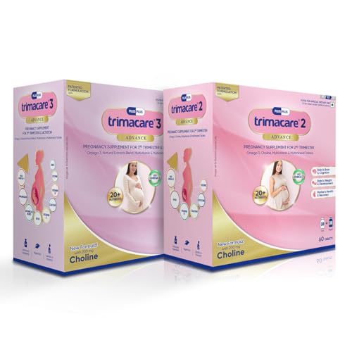[BRSRYYAFDIIQA33O] TRIMACARE™ 2 & 3 Advance | Prenatal Multivitamin For Pregnancy | Combo Pack |