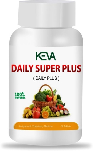 [BRSROAT5AB6WYHIZ] Keva Daily Super Plus Tablets for Nutritional & Daily Protein (Pack Of 1 (60 Tablets))