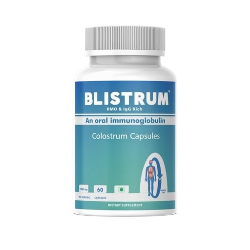 [BRSRYZAOO56AED3V] Colostrum Capsules 1000mg – Bovine Colostrum Supplement with HMO, IgG & Immunoglobulins, Oral Immunoglobulin for Gut Health, Digestive Health & Immune Support, Colostrum Powder Capsules, 60 Capsules