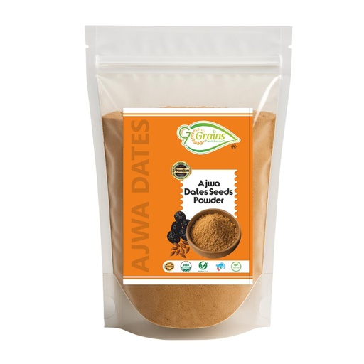 [BRSREHQCOZ7WGYDG] Ajwa Dates Seed Powder (200Grm) | Date Seeds Powder|Natural Herbal Supplement | By G7 Grains