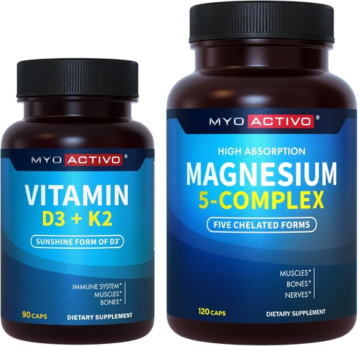 [BRSRA2QDA4PWA33D] Magnesium Complex 5-in-1 and Vitamin D3 K2