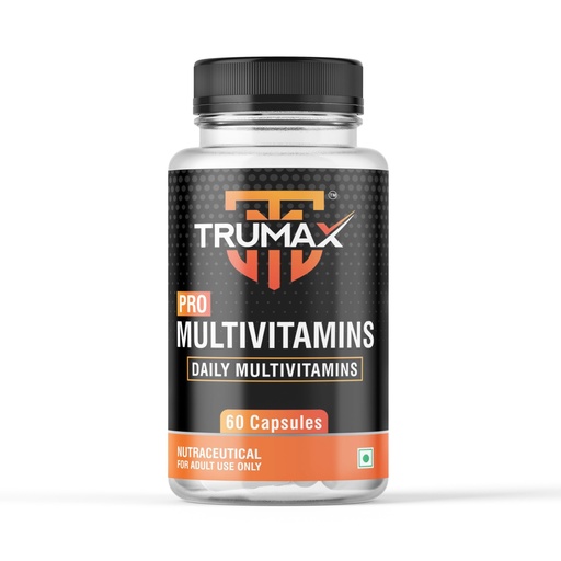 [BRSRAZL2BMOWYH33] Pro Multivitamins Capsules 60 Counts with Essential Minerals, Zinc & Vitamins for Stamina & Immunity Daily Supplement for Men & Women