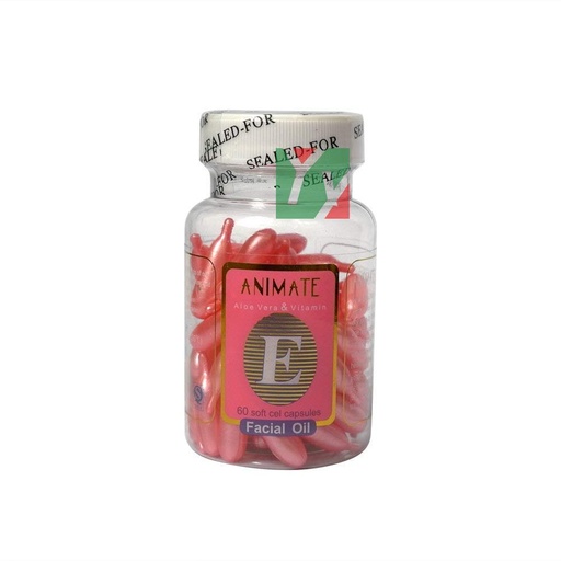 [BRSROGAHDIGWGCY4] Vitamin E Facial Capsules for Glowing Skin 60 Capsules