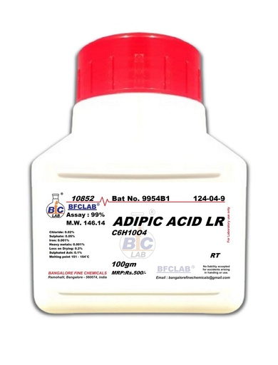 [BRSRMZ35BZYGG232] ADIPIC ACID - 100gm