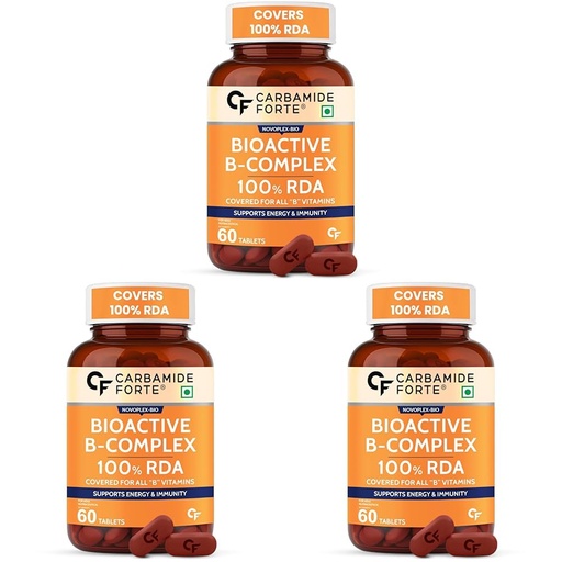 [BRSRYZQ7CV5WGFAZ] Carbamide Forte Novoplex bio 60 Tablets (Pack of 3)