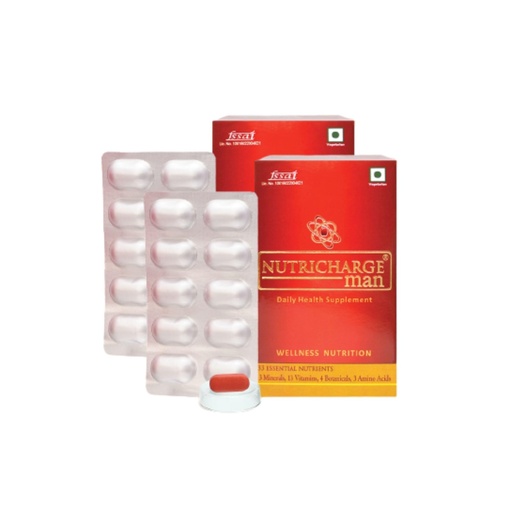 [BRSROFT3AAGQAEQY] Nutricharge Man Bone joint health support (Pack Of-2)