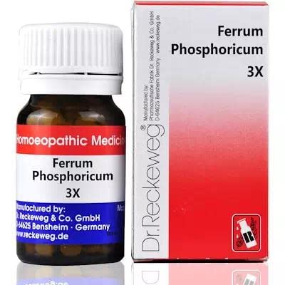[BRSRMHD3BAPWKYI2] FERRUM PHOSPHORICUM 3X 20 GM RECKEWEG