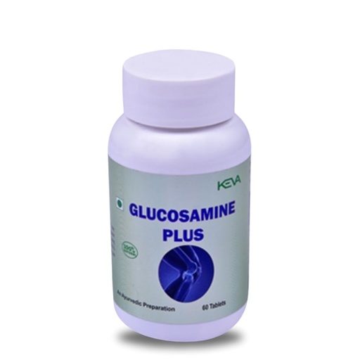 [BRSRAYALBMMRMCTH] Keva Glucosamine Plus Tablets for Cartilage, Joint and Bone Support (60 Tablets)