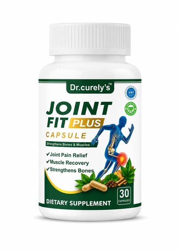 [BRSRYYY2B4CRUFDX] Dr.curely's™ Joint Fit Plus Capsule, Knee Joint Pain Relief, Bone and Joint Supplement, Joint Care 30 Capsules Pack of (1)