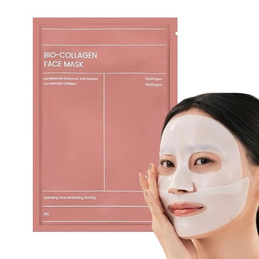 [BRSREFIYBUCAGFY3] Bio-Collagen Deep Face Mask, Hydrating Overnight Treatment, Pore Minimising with Hyaluronic Acid