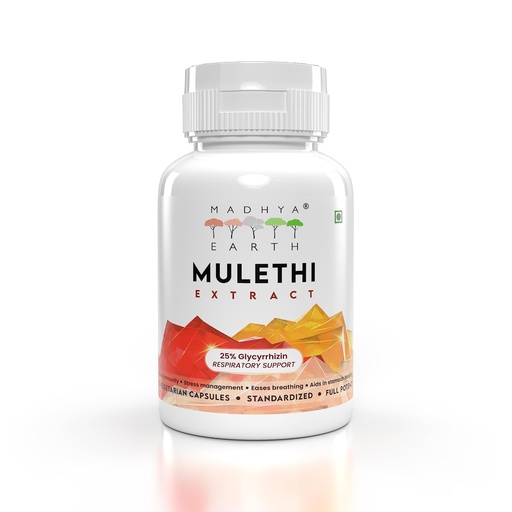 [BRSRO2YDOIMRUHLJ] Mulethi Extract Veg Capsules | 25% Glycyrrhizin | 650mg | Stomach Coolant | Healthy Digestion | Immunity Booster | 650mg | Vegetarian | Ayurvedic | Highest Strength