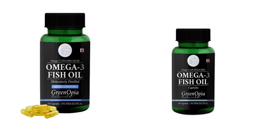 [BRSRYGAOBUFGMCTO] Fish-oil-double-strength, Fish-oil-capsules Combo | Convenient Nutrition & Wellness Routine | Multi-Product Pack
