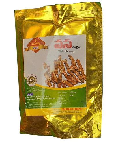 [BRSW2YY2DMGWYA3F] VACHA POWDER -100 GM-PACK OF 1