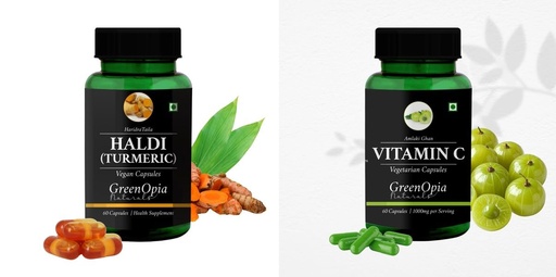 [BRSRYFQZAQBWKC3K] Haldi Oil Vitamin C Wellness Daily Vitality |60 CAPSULES
