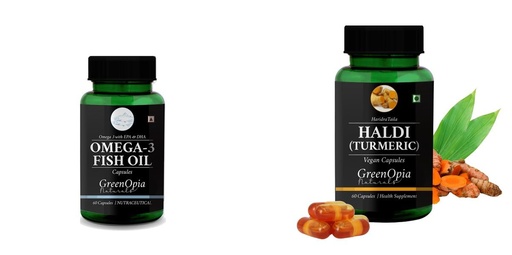[BRSRYFQZAR7Q423B] Fish Oil Haldi Wellness Daily Vitality |60 CAPSULES