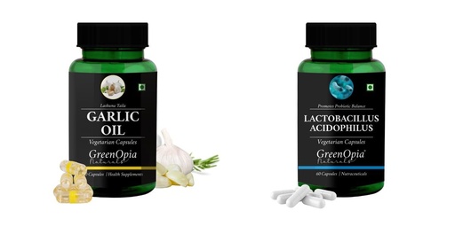 [BRSRYFQZA4HWCDTL] Garlic Oil Lactobacillus Wellness Daily Vitality |60 CAPSULES