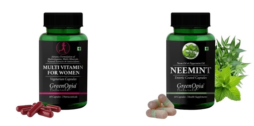 [BRSRYFQZBMPRAYIY] Multivitamins For Women Neemint Oil Wellness Daily Vitality |60 CAPSULES