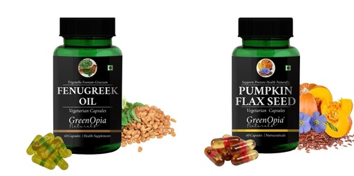 [BRSRYFQZAF4BG2T3] Fenugreek Oil Pumpkin Wellness Daily Vitality |60 CAPSULES