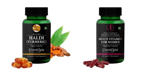 [BRSRYFQZPIFAE3LX] Haldi Oil Multivitamins For Women Wellness Daily Vitality |60 CAPSULES